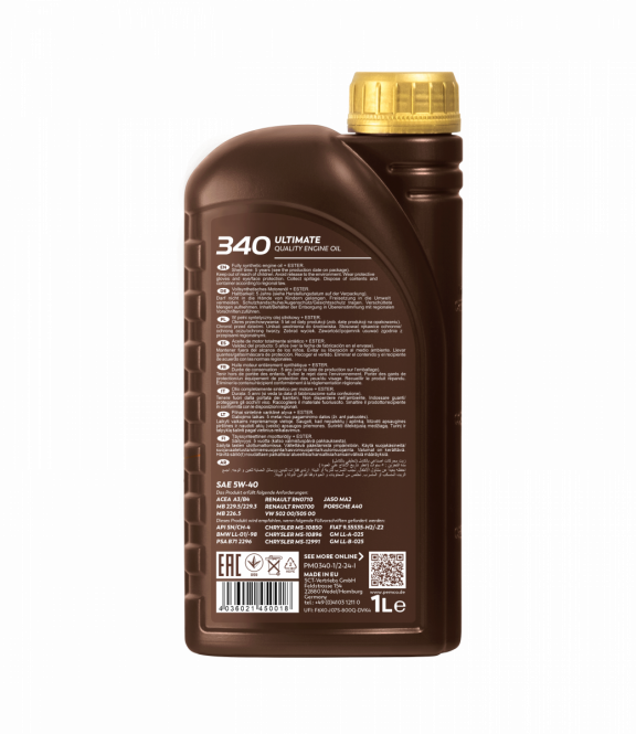 10 Liter (10x1) PEMCO SAE 5W-40 iDrive 340 Motoröl Motorenöl Schmierung