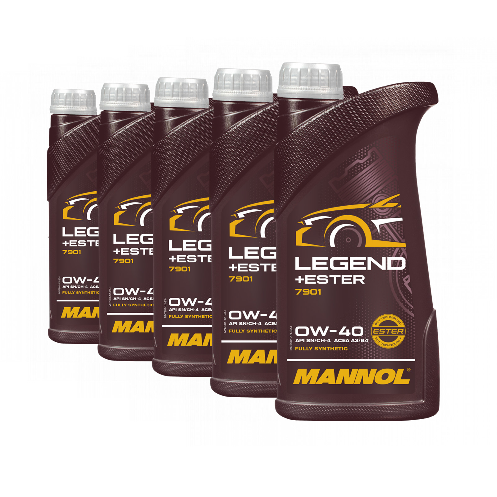 5 Liter (5x1) MANNOL Legend Ester 0W-40 7901 SN/CH-4 ACEA A3/B4 Motoröl 5 Liter (5x1) MANNOL Legend Ester 0W-40 7901 SN/CH-4 ACEA A3/B4 Motoröl