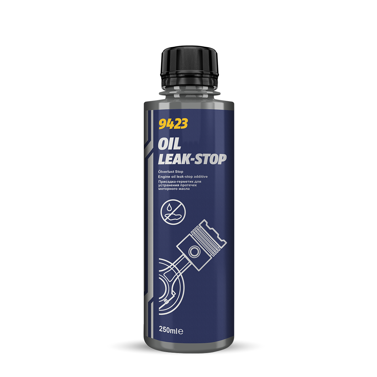 MANNOL 9423 Oil Leak-Stop MN9423-025PET 250ml Motordichtmittel gegen Ölverlust