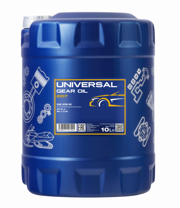 10 Liter MANNOL Universal Getriebeöl 80W-90 API GL 4 80W90 Getriebe Öl