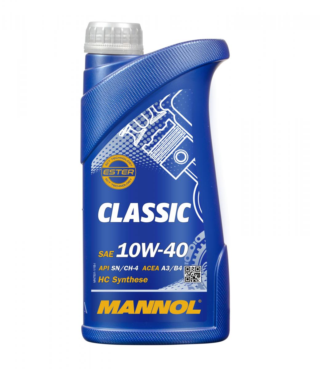 3 Liter MANNOL Classic 10W-40 API SN/CH-4 Motoröl 10W40 4036021101200 3 Liter MANNOL Classic 10W-40 API SN/CH-4 Motoröl 10W40 4036021101200
