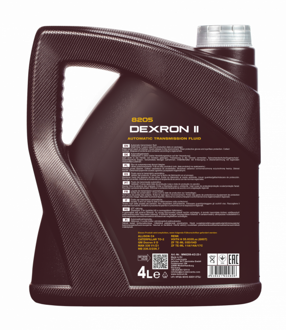 16 Liter (4x4) MANNOL Automatic ATF Dexron II 8205 Getriebeöl Automatikgetriebe