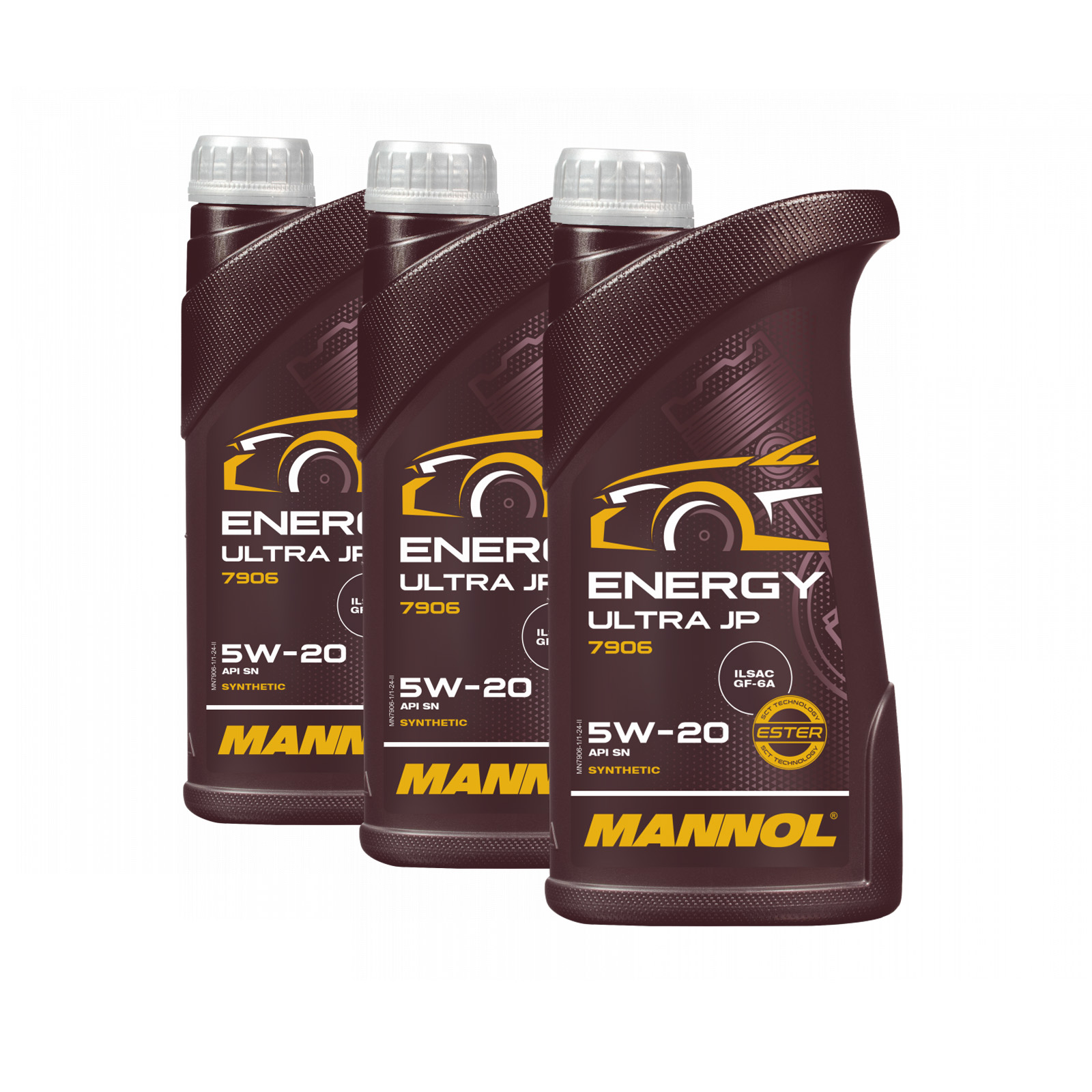 3 Liter (3x1) MANNOL Energy Ultra JP 5W-20 API SP (RC) 7906 Motoröl