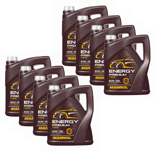 40 Liter (8x5) MANNOL Energy Premium 7908 5W-30 Motoröl API SP