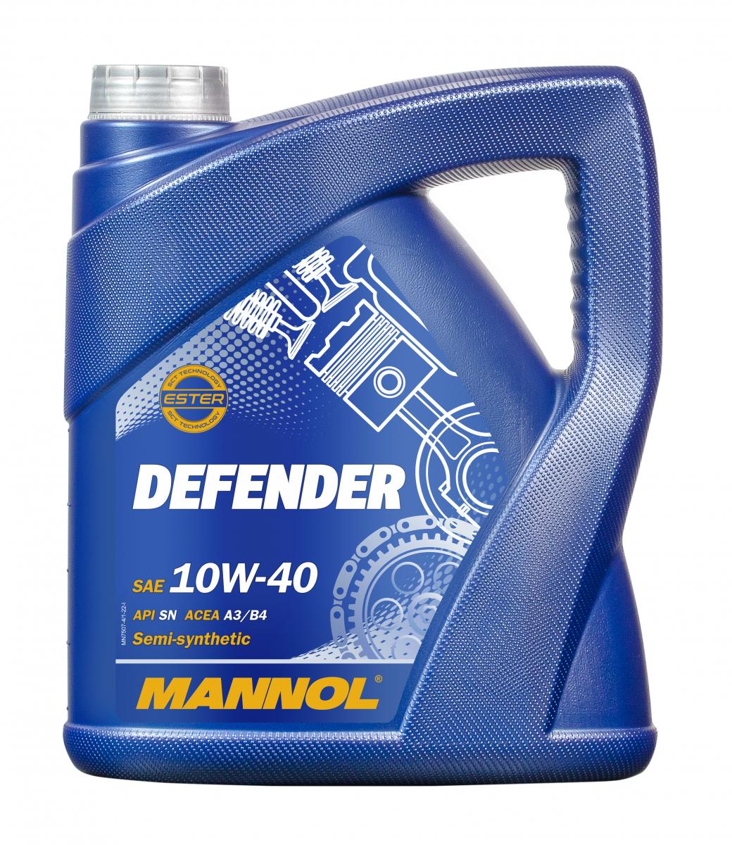 4 Liter MANNOL Defender 10W-40 MB 229.1 VW 501.01 505.00 Motoröl API SN 4 Liter MANNOL Defender 10W-40 MB 229.1 VW 501.01 505.00 Motoröl API SN