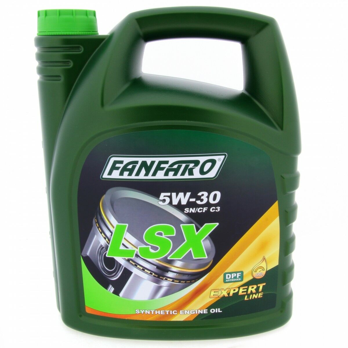 10 Liter FANFARO LSX 5W-30 SN Motoröl C3 A3 B4 passend für VW 507.00 BMW LL-04 MB 229.51