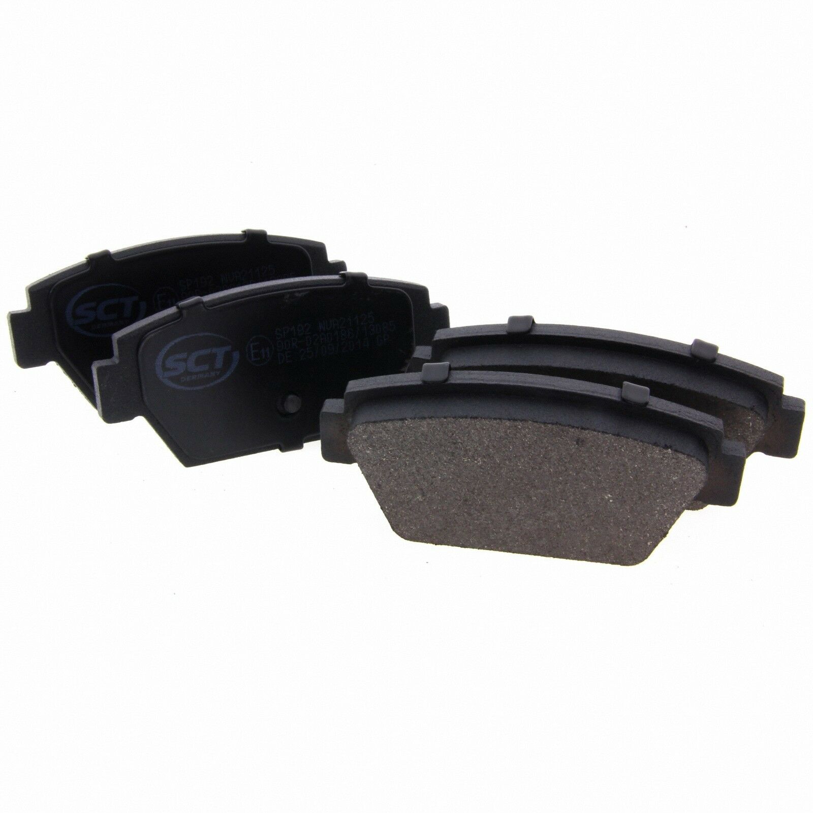 *** SCT Bremsbeläge SP 192 PR Bremsklötze Bremsbelagsatz hinten passend für Mitsubishi