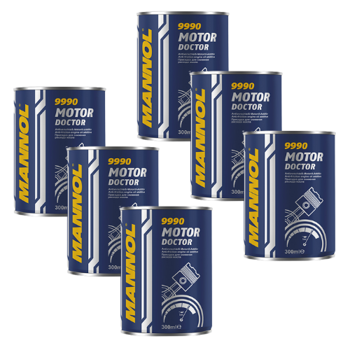 6x 300ml MANNOL Motor Doctor 9990 Additiv im Motoröl