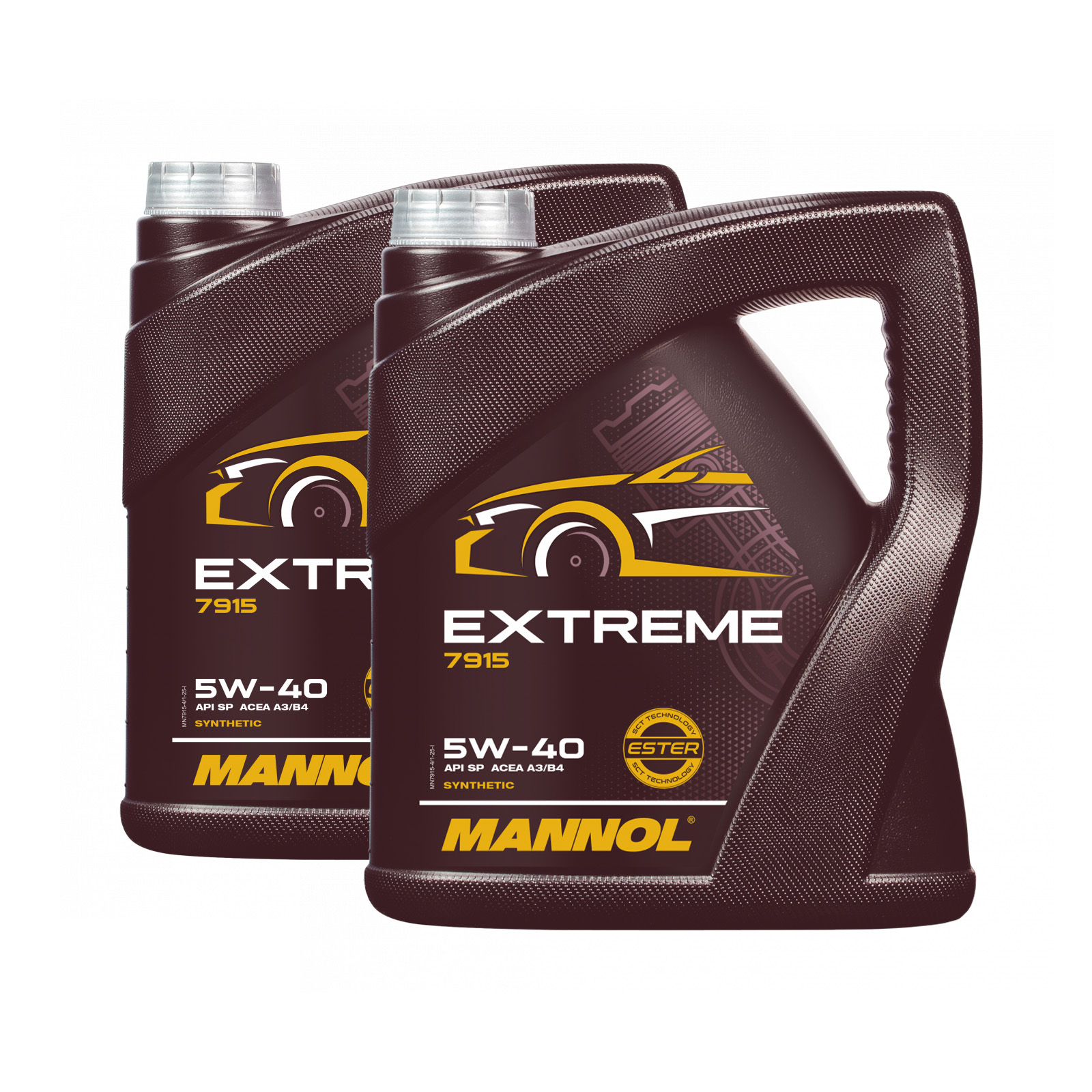 8 Liter (2x4) MANNOL Extreme 5W-40 API SN CH-4 Motoröl 5W40 4036021425504