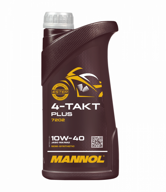 3 Liter (3x1) MANNOL 4-Takt Plus 10W-40 7202 API SL Motorradöl