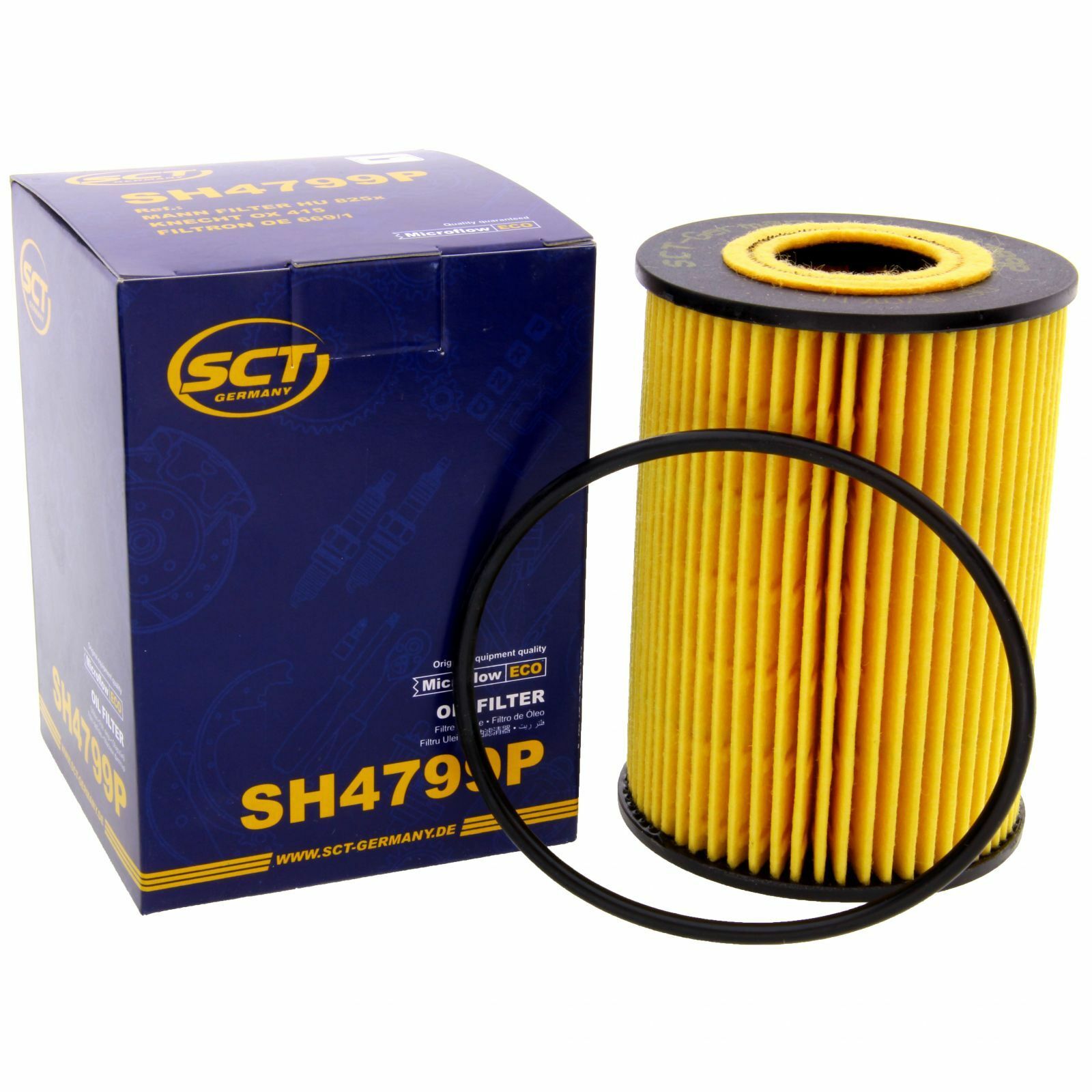 SCT Ölfilter SH4799P passend für Nissan CABSTAR INTERSTAR dCi 140 PATROL GR II 3,0 DTi TERRANO