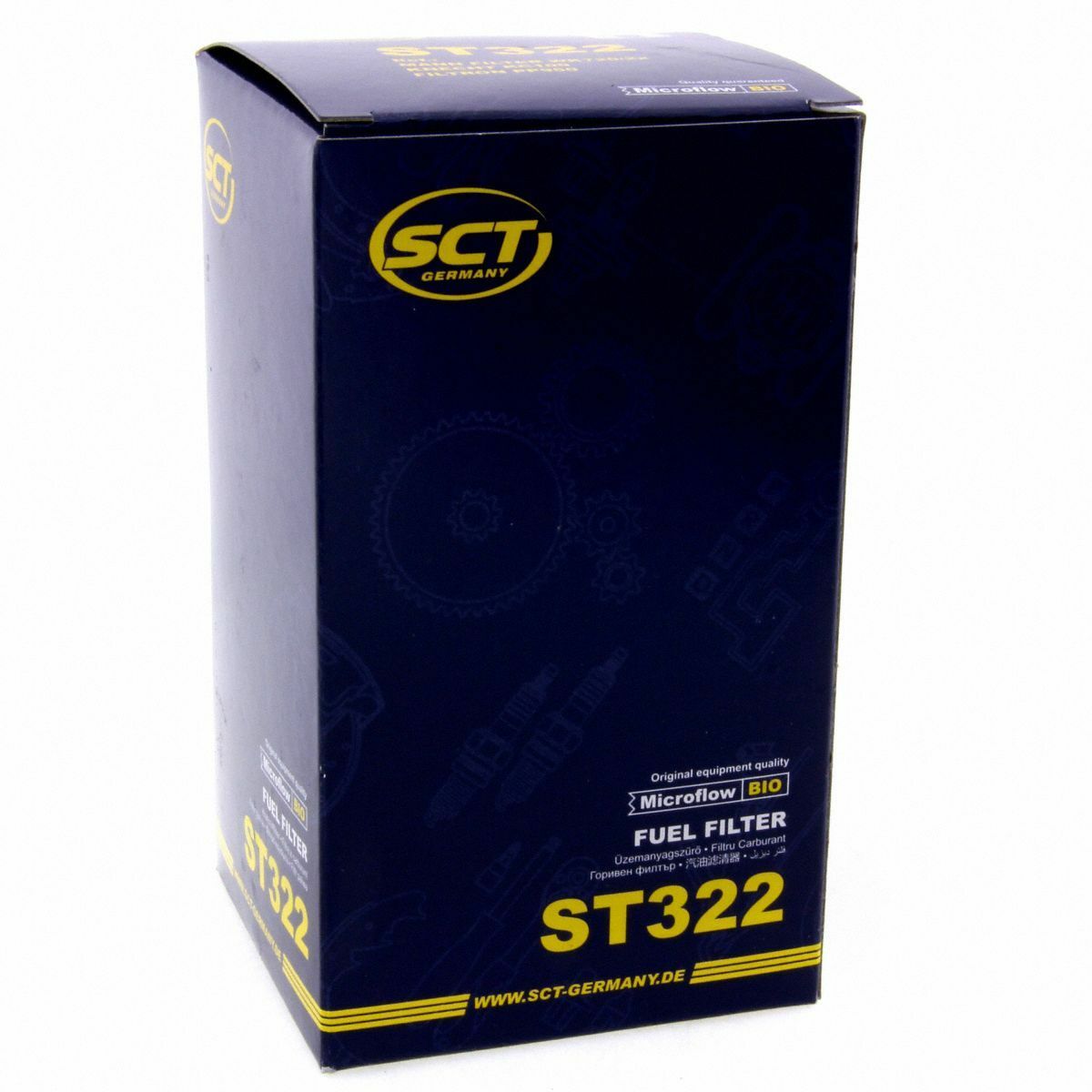 SCT Kraftstofffilter ST 322 Motorfilter Benzinfilter passend für Mazda Toyota
