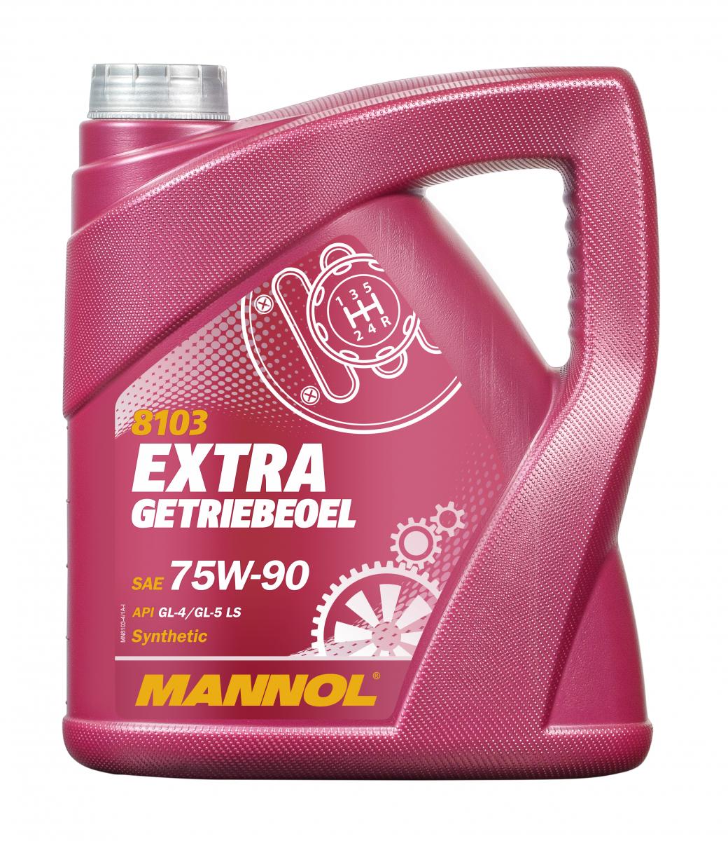 4 Liter MANNOL Extra Getriebeöl 75W-90 GL-4/GL-5 LS MN8103 