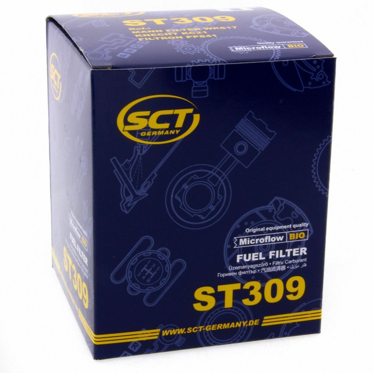 SCT Kraftstofffilter ST 309 Motorfilter Benzinfilter passend für Mercedes