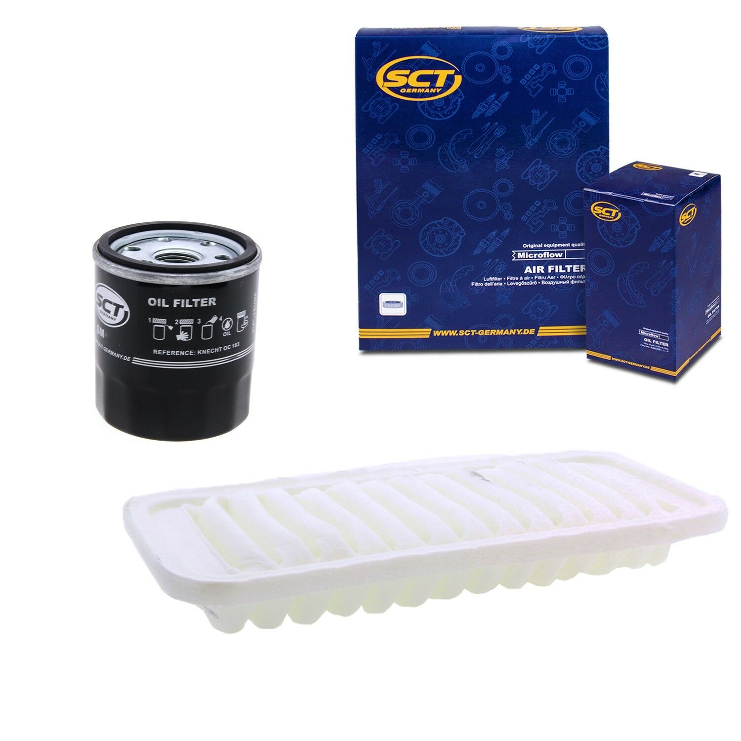 Inspektionskit für Toyota Vitz 3 Echo Verso Citroen Peugeot Aygo