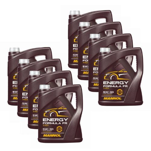 40 Liter (8x5) MANNOL Energy Formula FR 7707 5W-30 API SP ACEA A5/B5 Motoröl