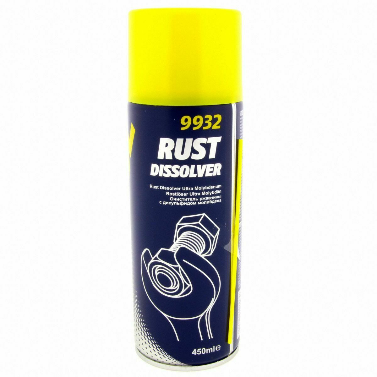 3x 450ml MANNOL 9932 Rust Dissolver Rostlöser Rostentferner
