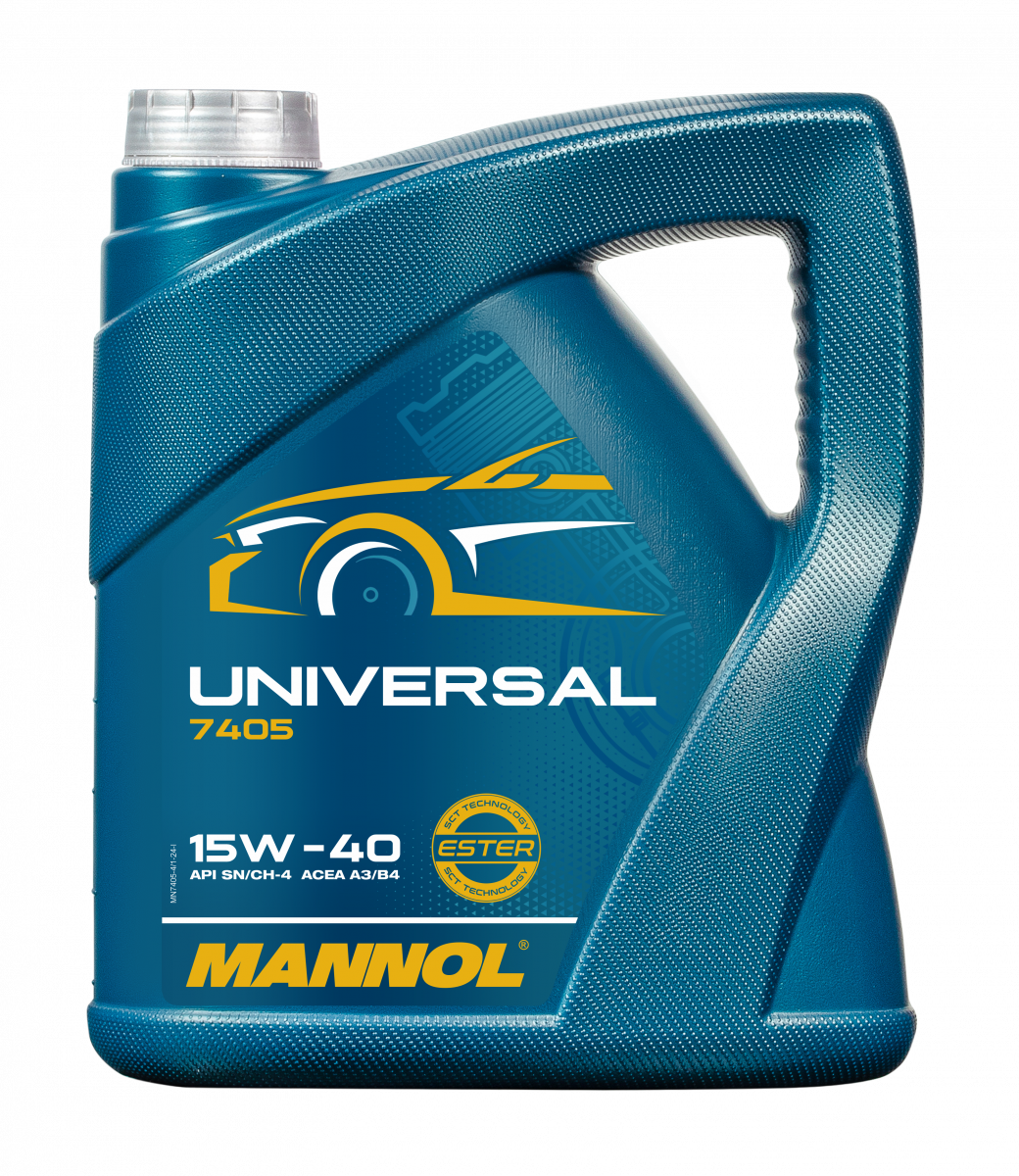 16 Liter (4x4) MANNOL Universal 15W-40 API SN CH-4 Motoröl für Diesel Benzin Motoren