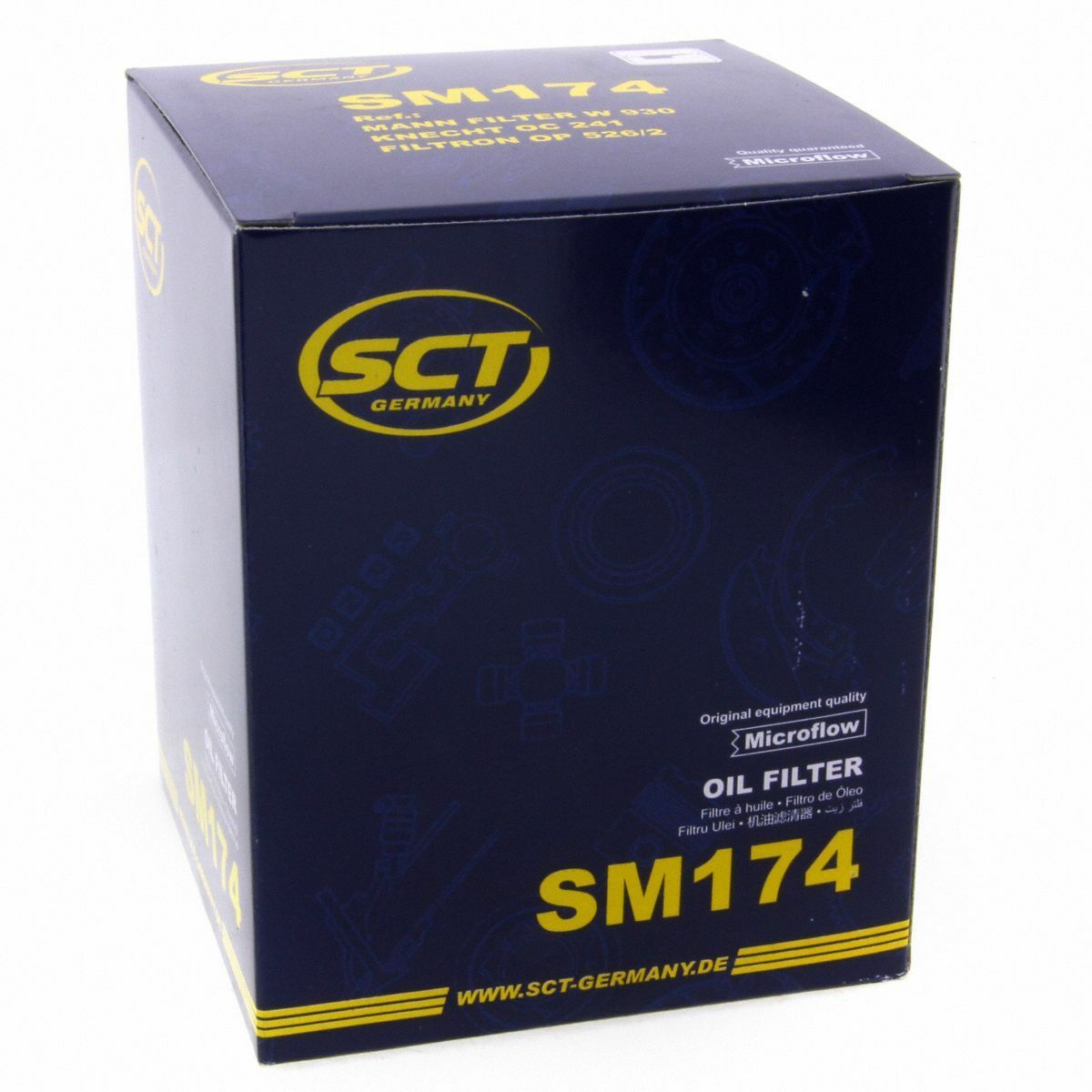 SCT Ölfilter SM174  AUDI 80 A4 B5 A6 C5 C6 VW Passat 3B2 3B5 2.8 V6