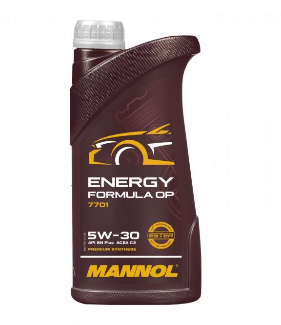1 Liter MANNOL Energy Formula OP 7701 5W-30 API SN Plus Chevrolet passend für Opel Motoröl