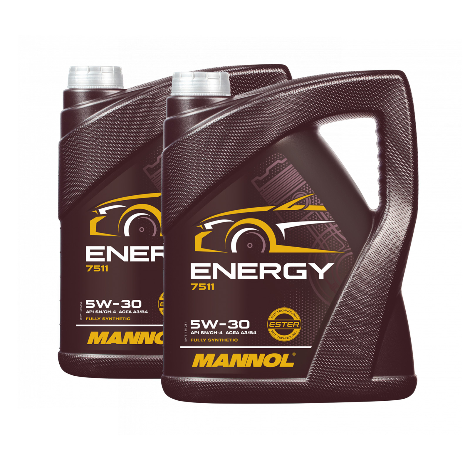 10 Liter (2x5) MANNOL Energy 5W-30 7511 API SN/CH-4 MB 229.3 passend für VW 502.00 Motoröl