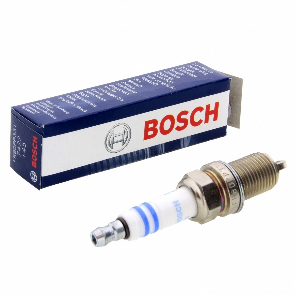 6x BOSCH FR8DPP33 Zündkerzen passend für Alfa Romeo Chrysler Kia Mercedes Suzuki Toyota