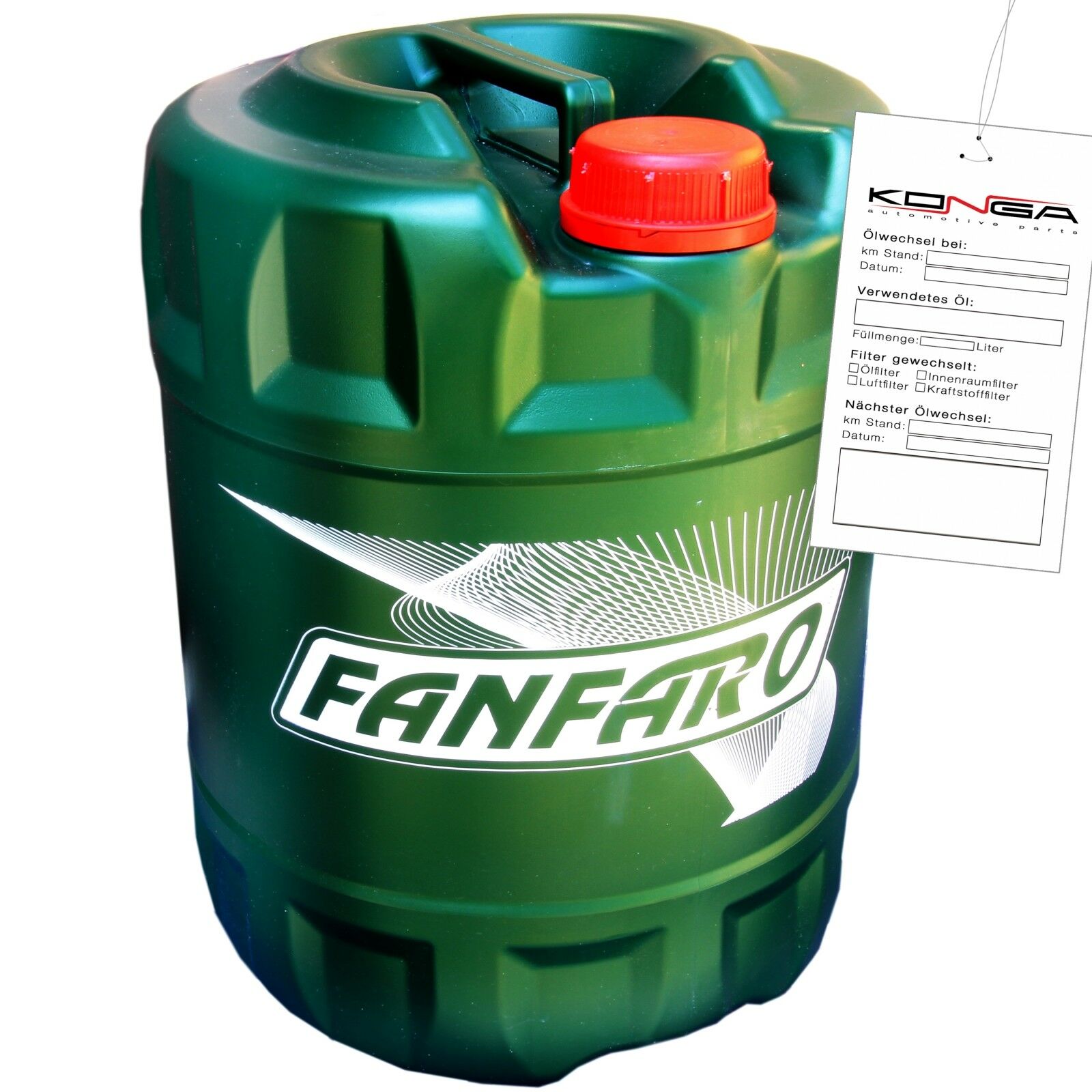 10 Liter FANFARO 6503 TDI 10W-40 Motoröl ACEA A3/B3 VAG 505.00 passend für Audi Seat VW