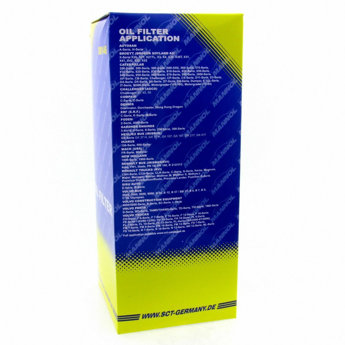 SCT Ölfilter SM146 Filter Motorfilter Servicefilter Anschraubfilter FORD USA Ferrari Ford Lancia Volvo