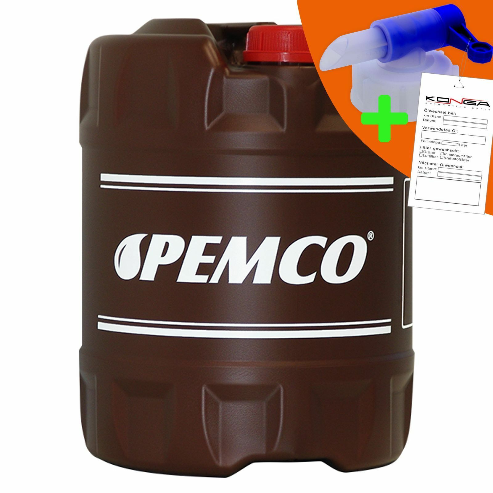 20 Liter PEMCO SAE 10W-40 API SN CH-4 iDrive 260 Motoröl - Classic +Ablasshahn