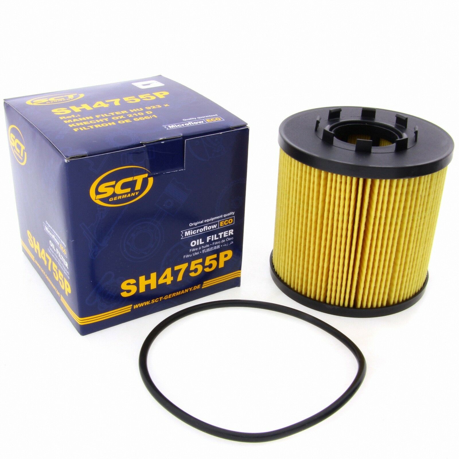 SCT Ölfilter SH4755P Filter Servicefilter Patronenfilter Nissan Opel Renault