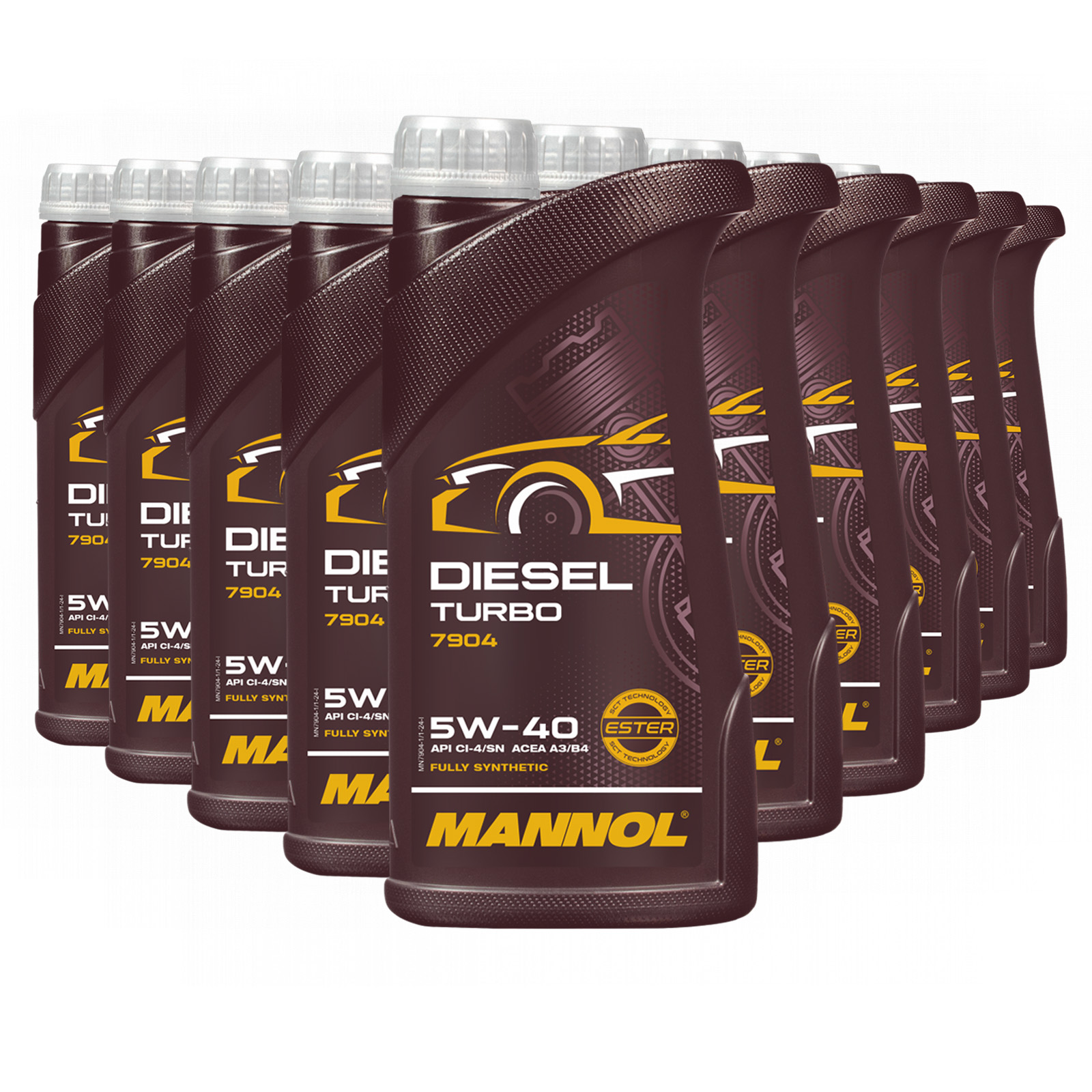 10 Liter (10x1) MANNOL Diesel Turbo 5W-40 API CI-4/SN Motoröl 5W40 4036021101101 10 Liter (10x1) MANNOL Diesel Turbo 5W-40 API CI-4/SN Motoröl 5W40 4036021101101