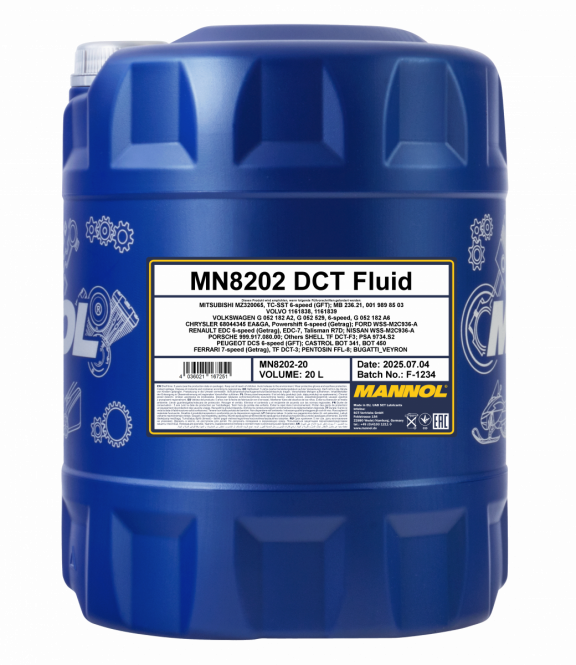 20 Liter MANNOL DSG Getriebeöl Doppelkupplung Getriebe Öl DCT Fluid