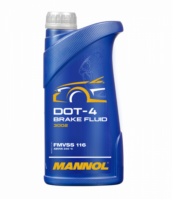 MANNOL 1 Liter MN3002-1 DOT-4 Brake Fluid Bremsflüssigkeit SAE J1703