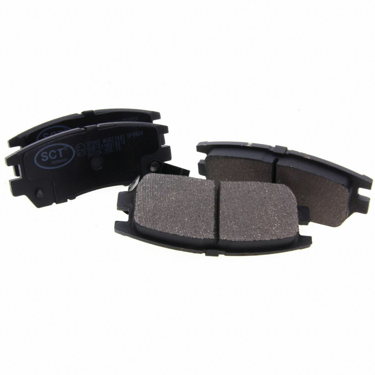 SCT Bremsbeläge SP 202 PR Bremsklötze Bremsbelagsatz hinten passend für Mitsubishi