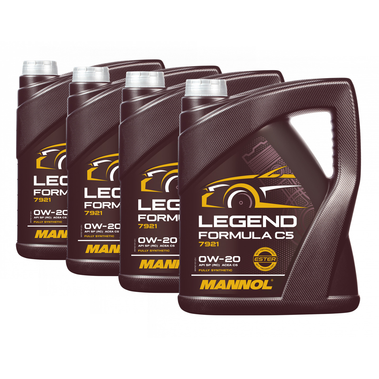 20 Liter (4x5) MANNOL Legend Formula C5 0W-20 7921 API SP (RC)