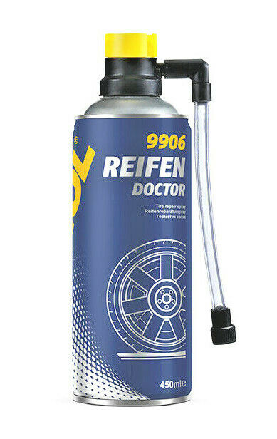 450ml MANNOL Reifen Doctor 9906 Reifendicht Pannenhilfe Reifenpilot 