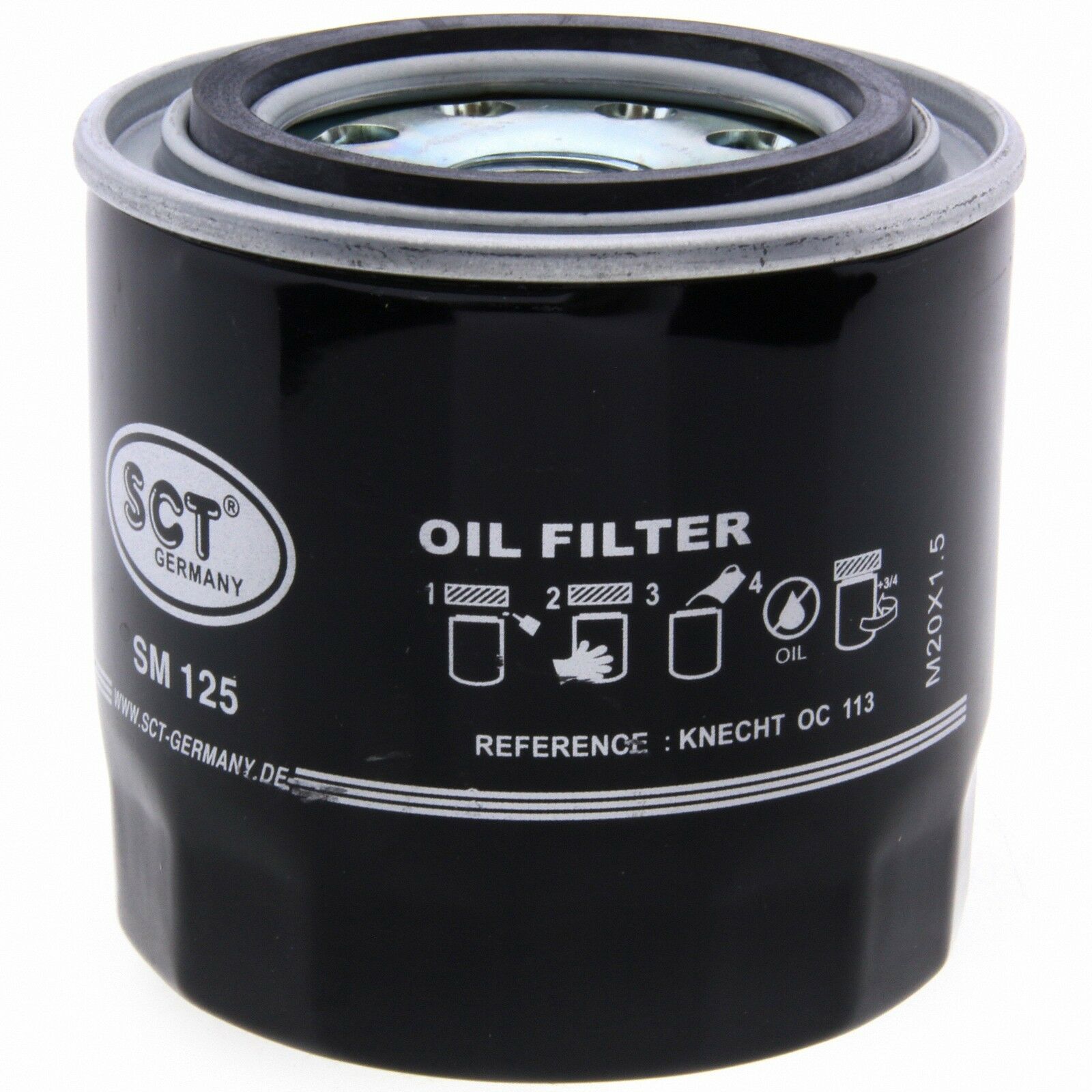 SCT Ölfilter SM125 Filter Motorfilter Servicefilter Anschraubfilter Asia Motors Ford Hyundai Isuzu KIA