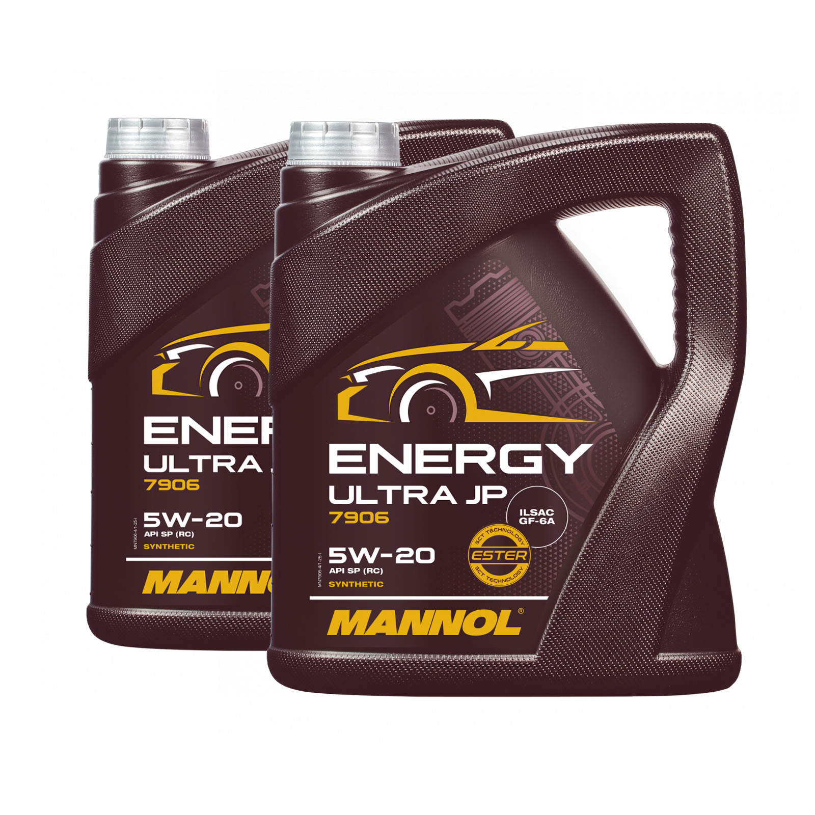 8 Liter (2x4) MANNOL Energy Ultra JP 5W-20 API SP (RC) 7906 Motoröl