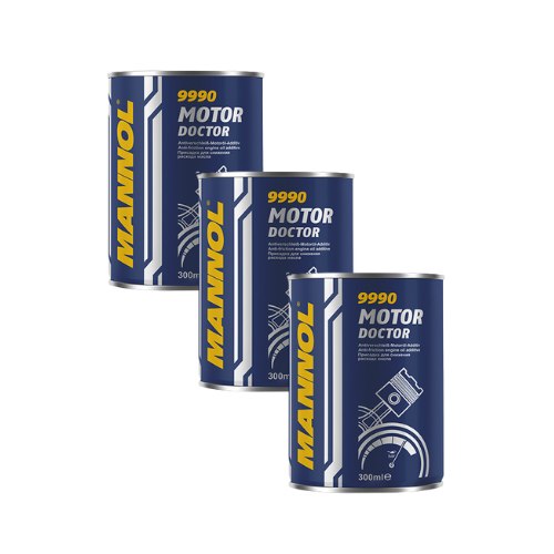 3x 300ml MANNOL Motor Doctor 9990 Additiv im Motoröl