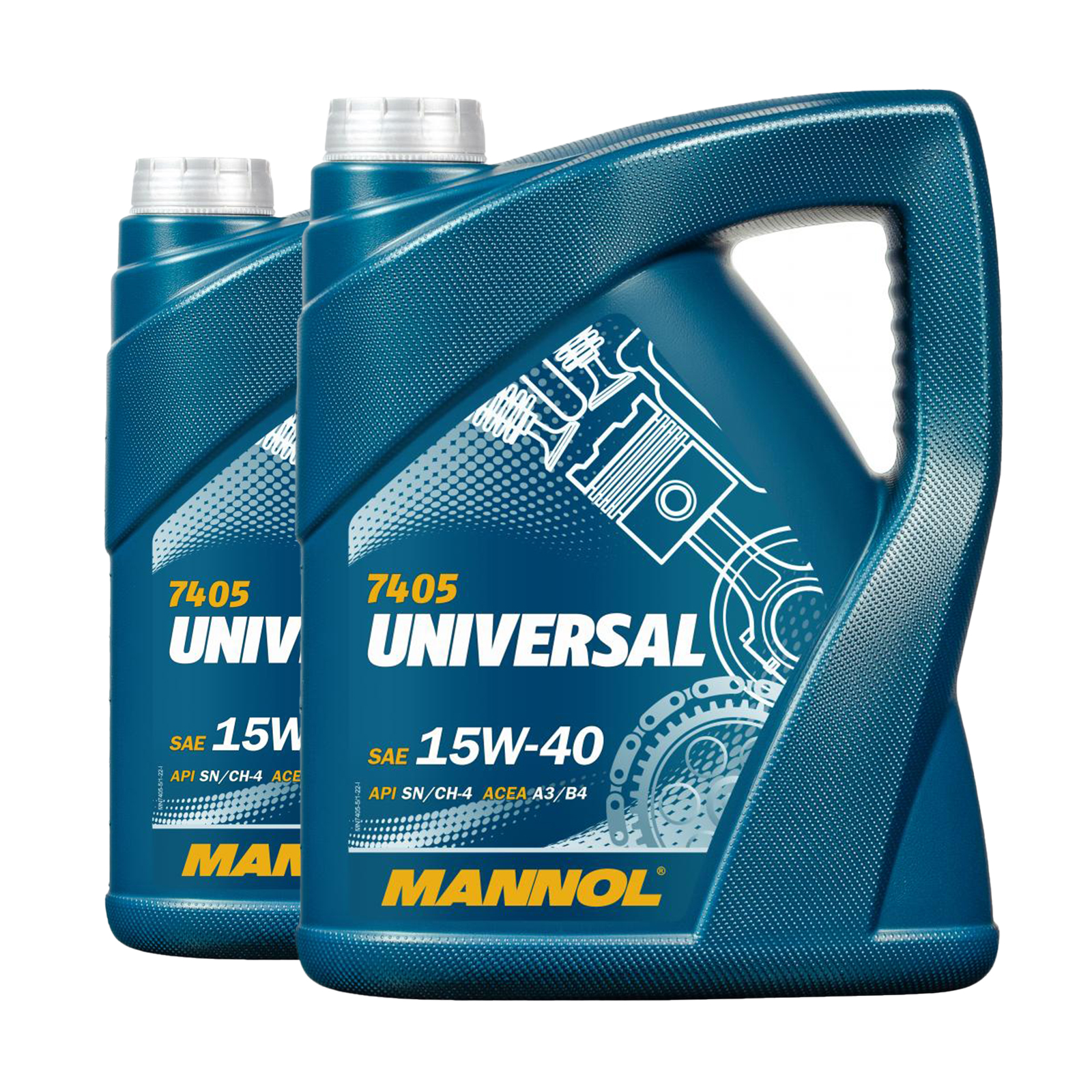 10 Liter (2x5) MANNOL Universal 15W-40 API SN/CH-4 Motoröl 15W40 4036021500263 10 Liter (2x5) MANNOL Universal 15W-40 API SN/CH-4 Motoröl 15W40 4036021500263