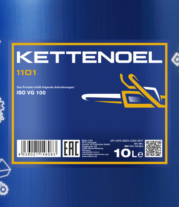 40 Liter (4x10) MANNOL Chain Saw Oil Kettenöl mineralisches Sägekettenhaftöl Motorsäge