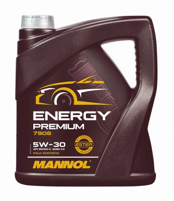 4 Liter MANNOL Energy Premium 7908 5W-30 Motoröl API SP