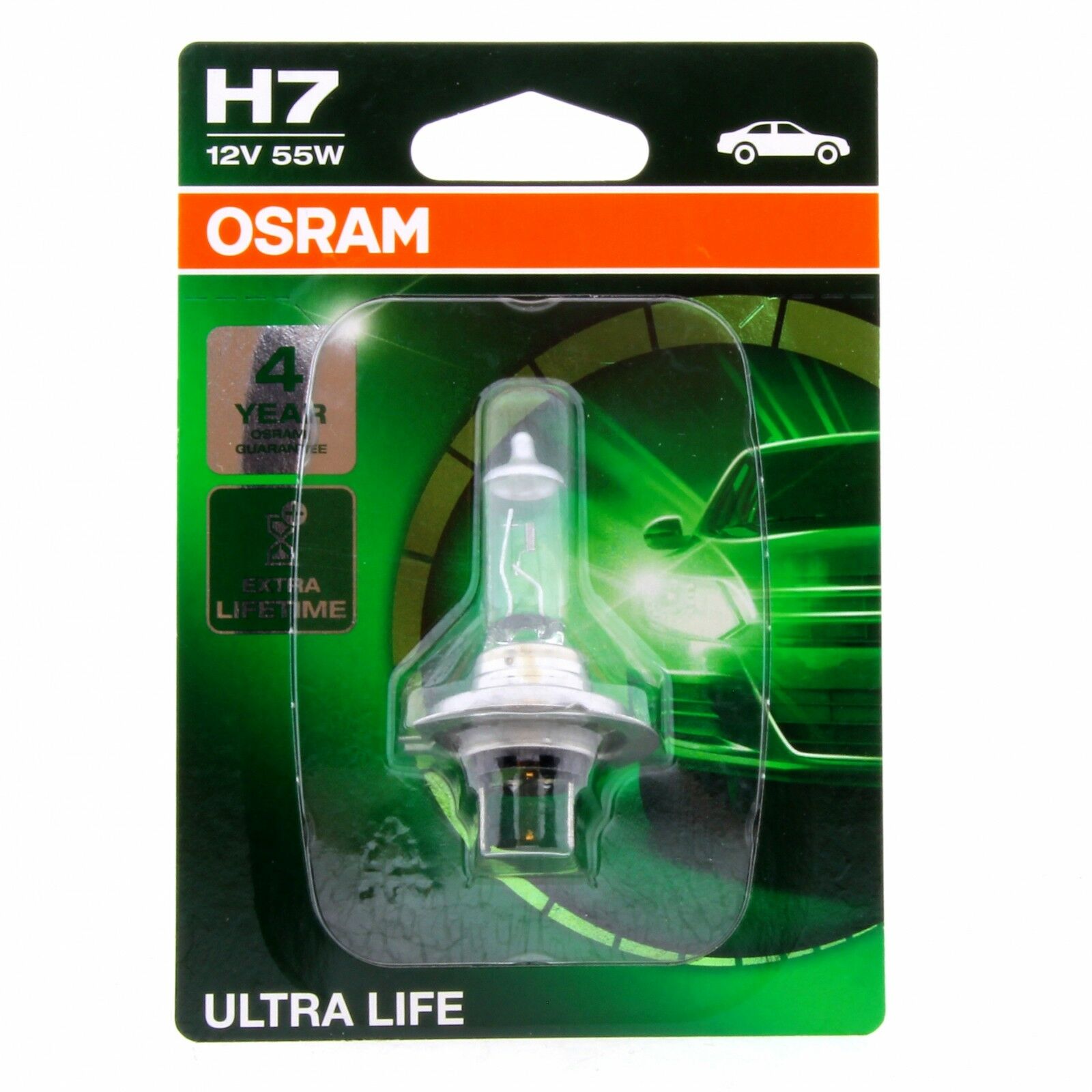 H7 OSRAM Ultra Life 64210ULT-01B 12V Extra Lifetime Lampe 1 Stück