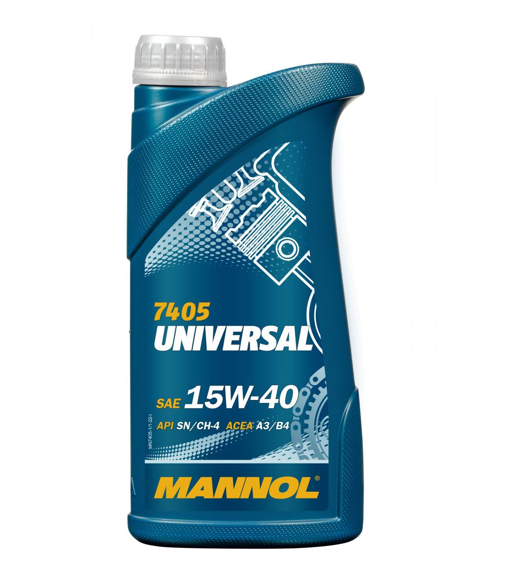 3 Liter (3x1) MANNOL Universal 15W-40 API SN CH-4 Motoröl 15W40 4036021100258 3 Liter (3x1) MANNOL Universal 15W-40 API SN CH-4 Motoröl 15W40 4036021100258