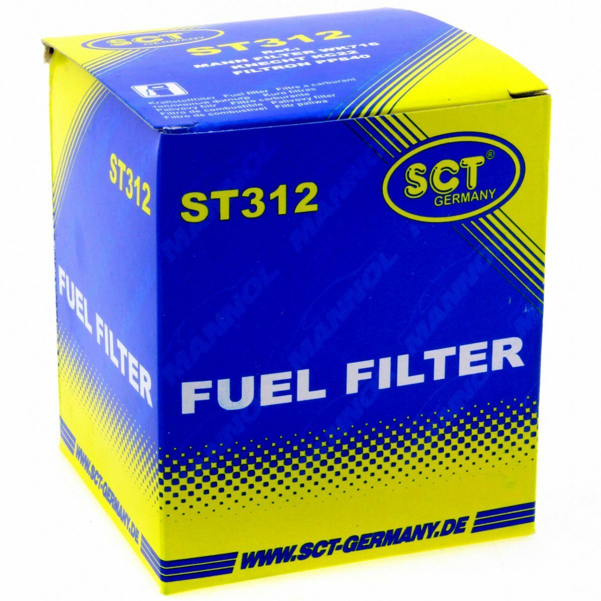 SCT Kraftstofffilter ST 312 Motorfilter Benzinfilter passend für Mercedes Ford
