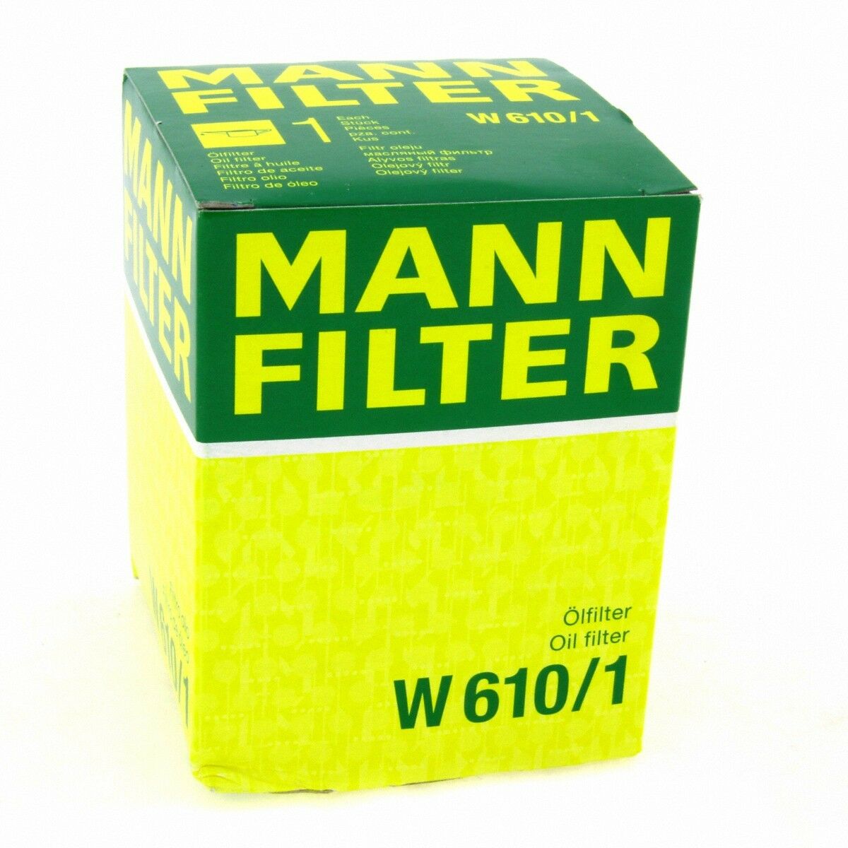 MANN Ölfilter Fahrzeugfilter W6101 Filter passend für Fiat Subaru Suzuki VW