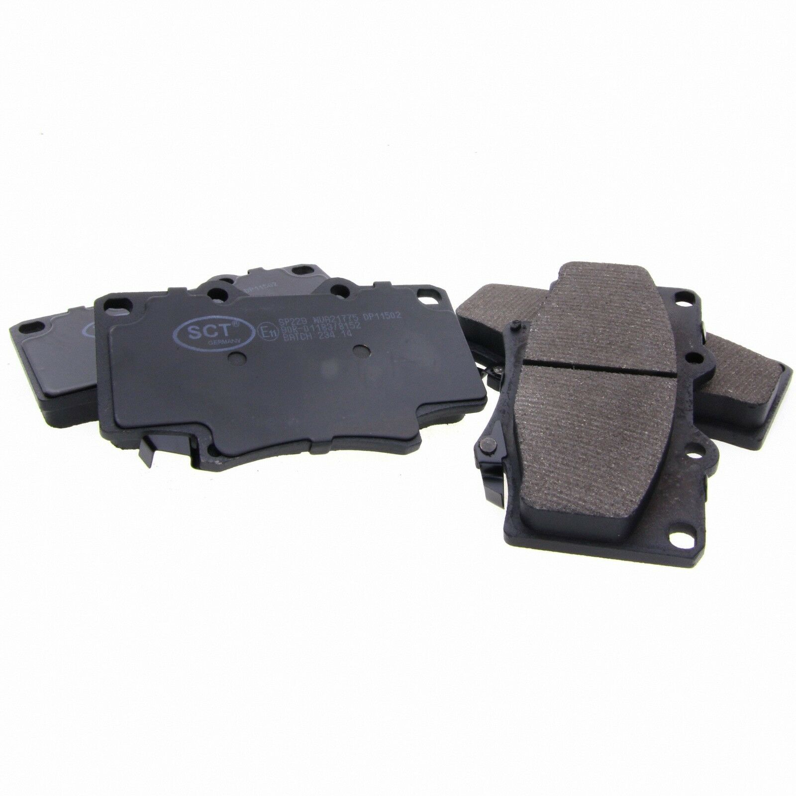 *** SCT Bremsbeläge SP 229 PR Bremsklötze Bremsbelagsatz vorne passend für Toyota