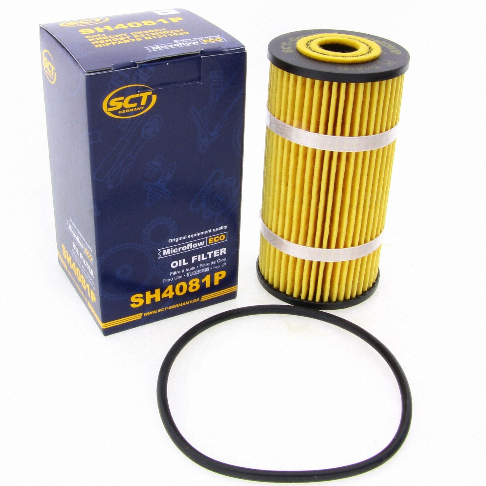 SCT Ölfilter SH4081P Filter Servicefilter Patronenfilter Nissan Opel Renault