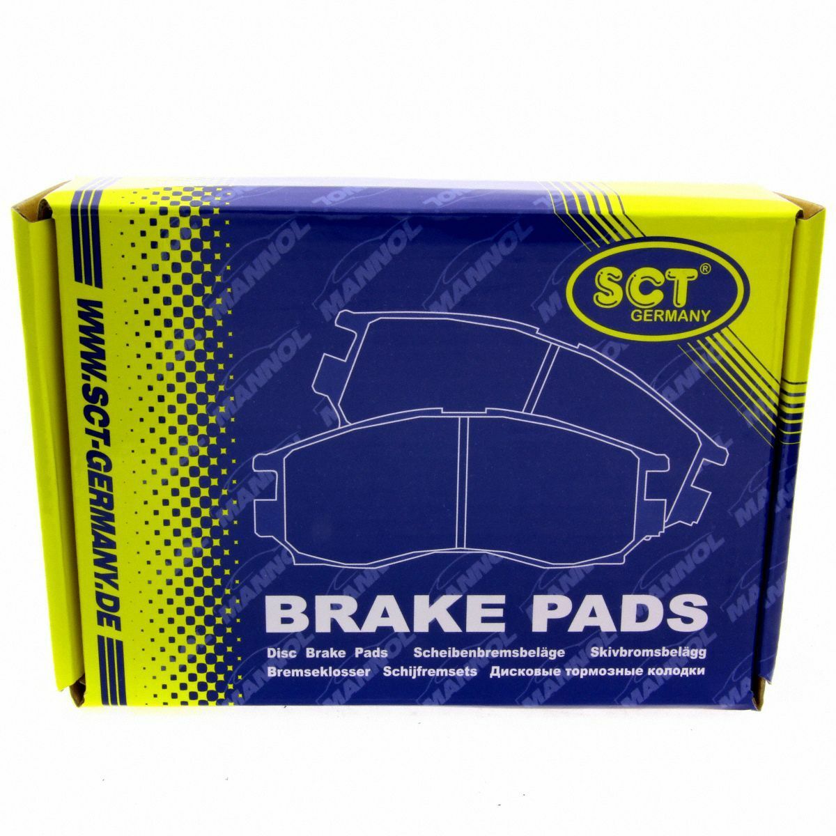 *** SCT Bremsbeläge SP 229 PR Bremsklötze Bremsbelagsatz vorne passend für Toyota