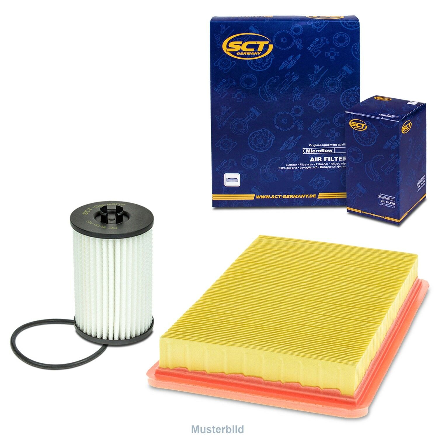 Inspektionskit passend für Audi Q5 8R A5 8F7 A4 8k2 B8 Avant 8k5 8T3 Allroad 8kh 8TA